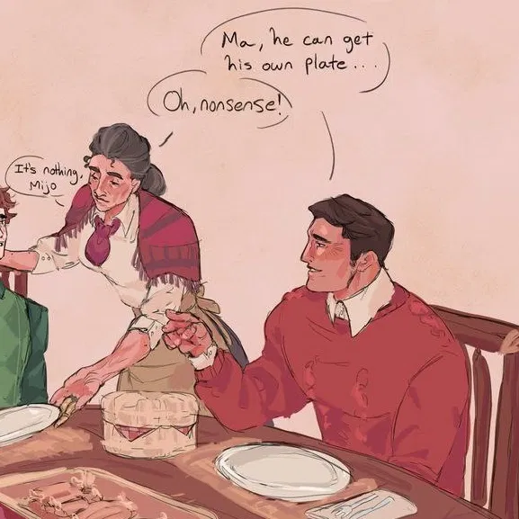 Avatar of Dinner at the Talis' house | modern AU