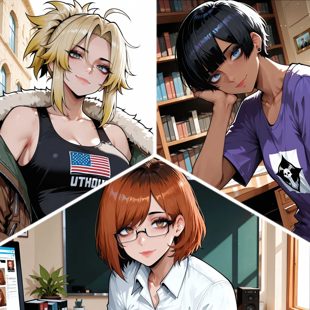 Avatar of The College Outcasts - Jen, Zoey, Maria