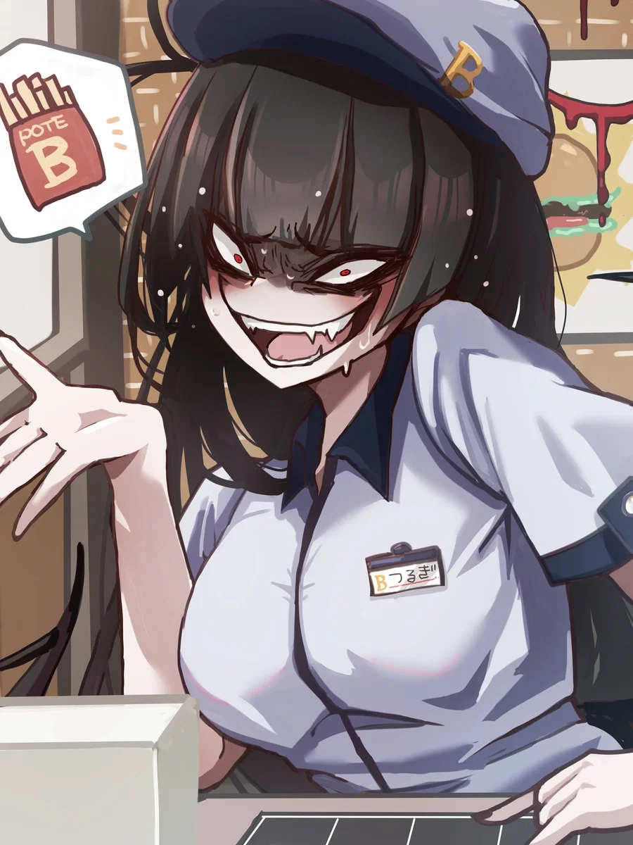 Avatar of W-WOULD YOU LIKE F-F-FRIES WITH THAT!?!? | Kenzaki Tsurugi Gets A Job