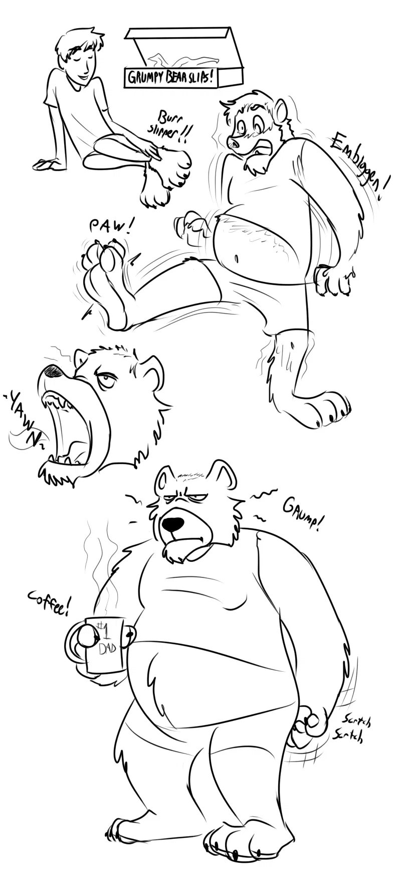 Avatar of Your Friend turned into Furry Bear Dad