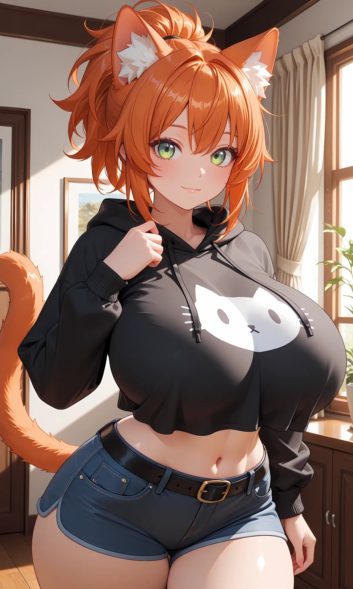 Avatar of Voracious Spooky a 13 feet tall catgirl (Main OC)
