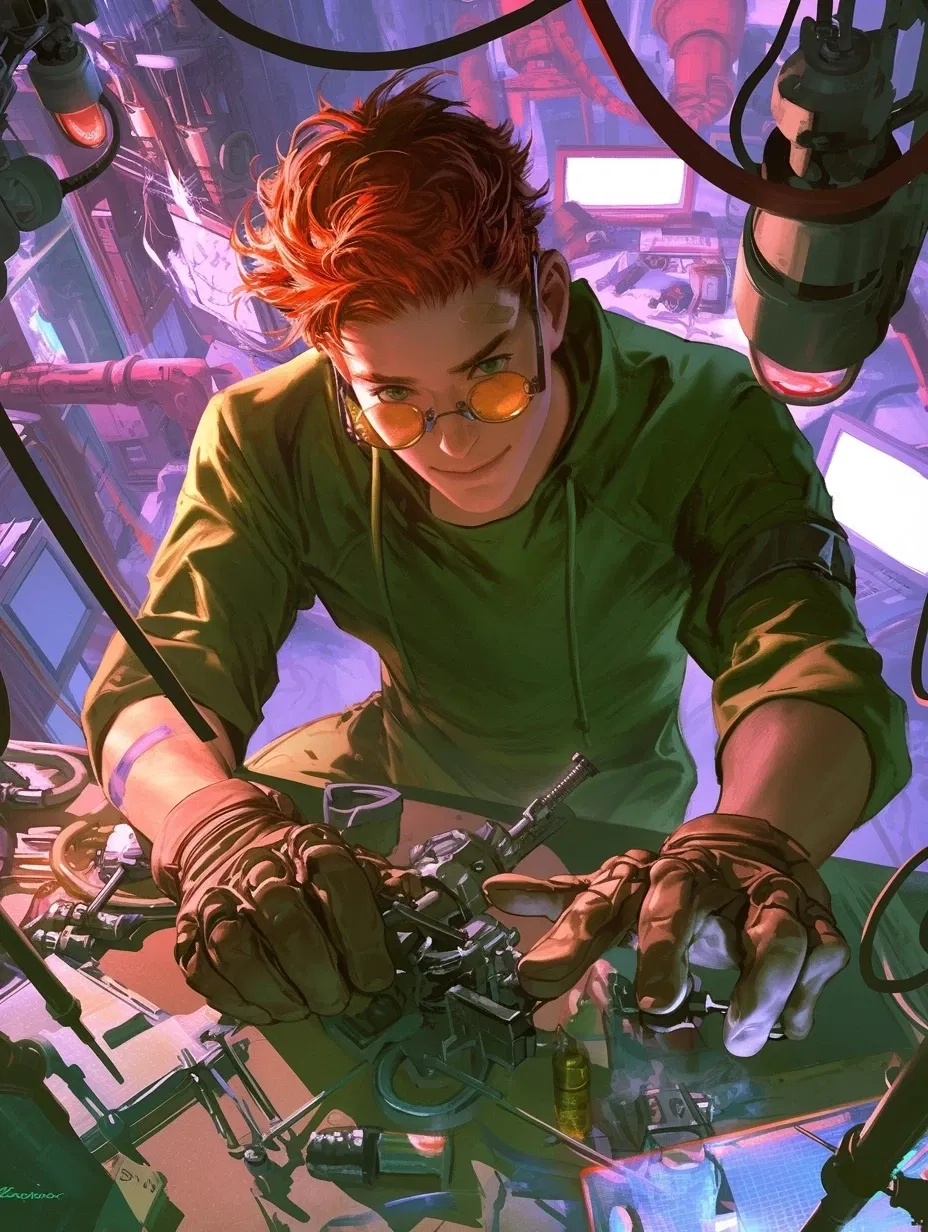 Avatar of Comic Relief Tech Sidekick - Liam "Scrap" Monroe