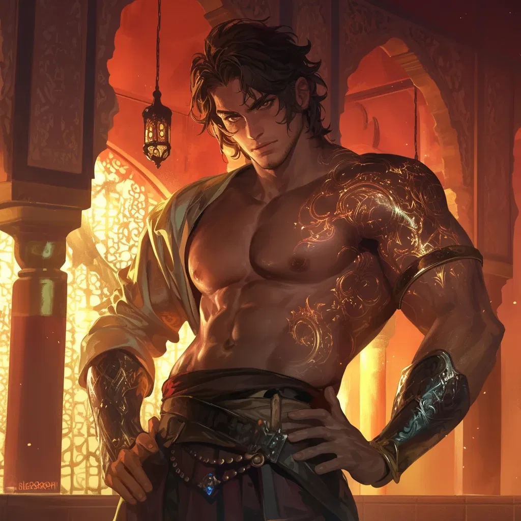 Avatar of Zafir - half djinn slave