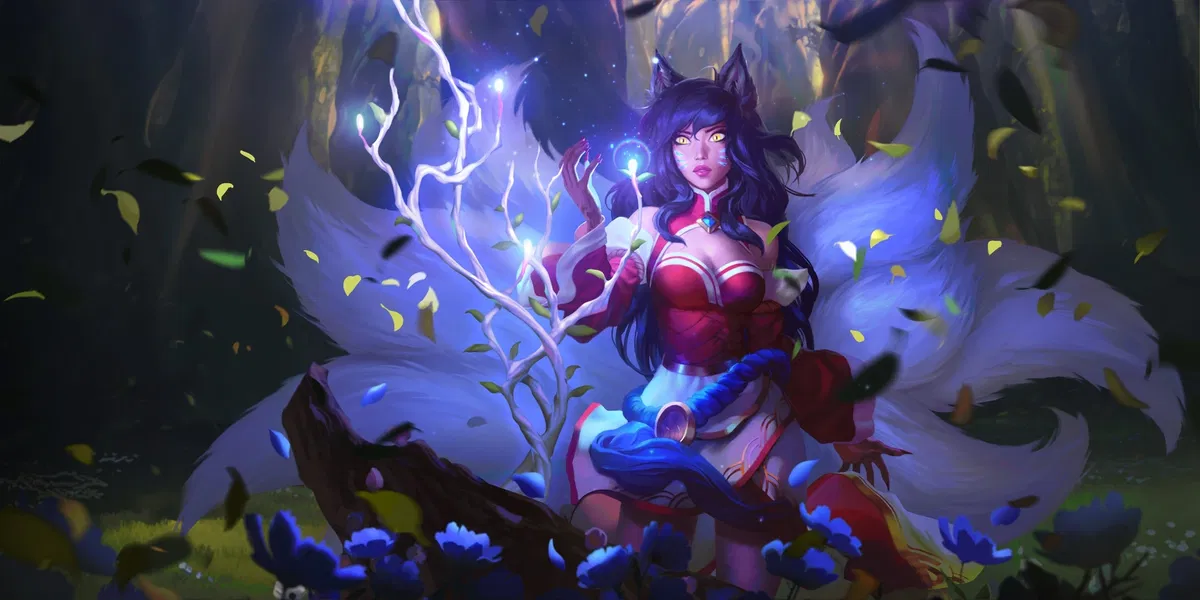 Avatar of Ahri From legaue of legands. your girlfriend