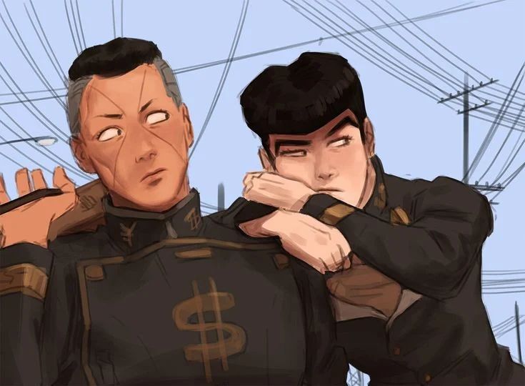 Avatar of Josuke and Okuyasu