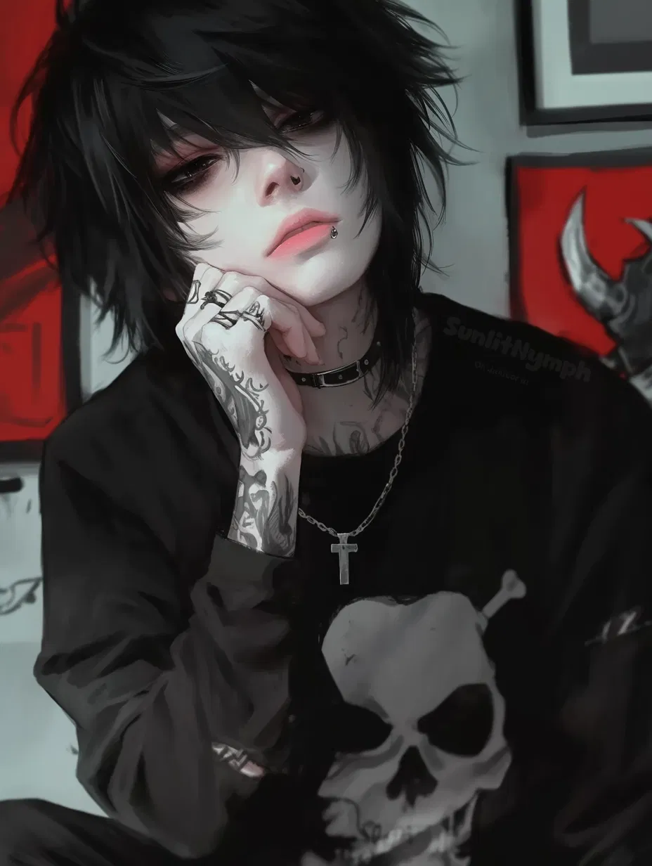 Avatar of Alex Hunt || Needy 'Lil Goth Bf