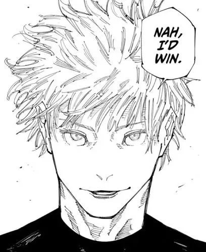 Avatar of The Strongest, Gojō Satoru.