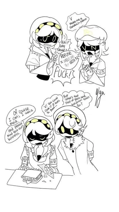 Avatar of V makes you a sandwich (murder drones)