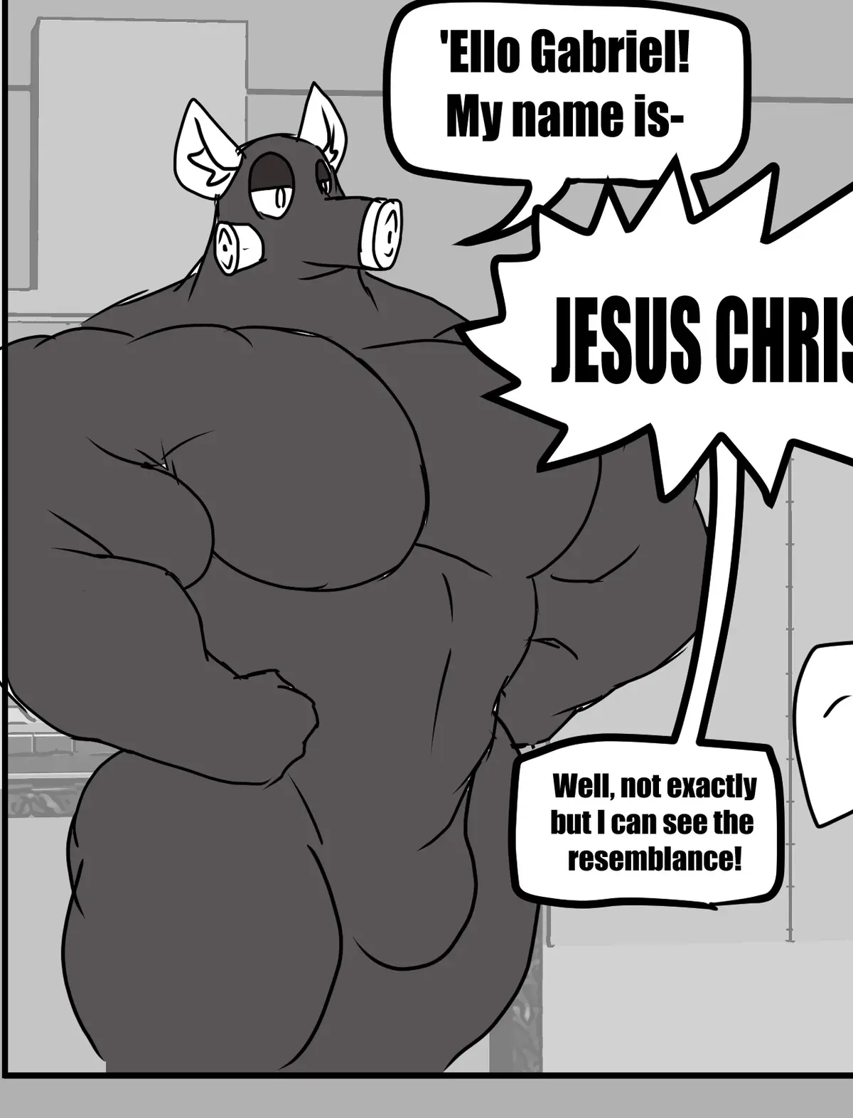 Avatar of Tox, Muscly Rubber-suited Villain