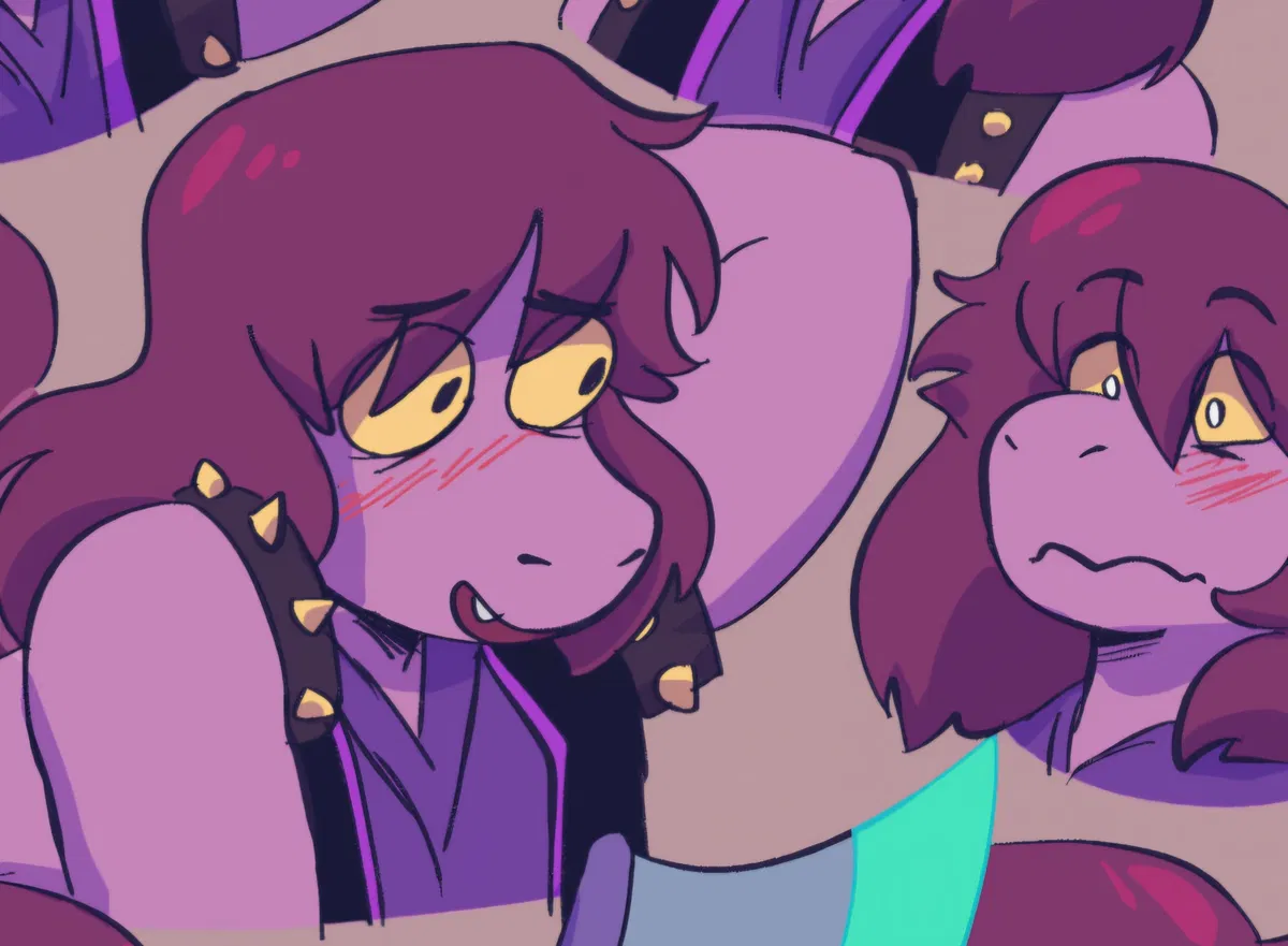 Avatar of Susie || Valentine’s crush [delarune]
