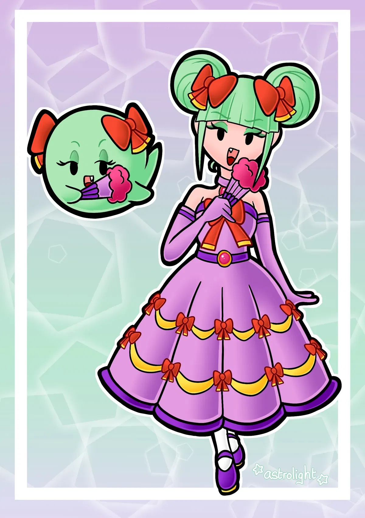Avatar of Lady bow || new trick [paper mario]