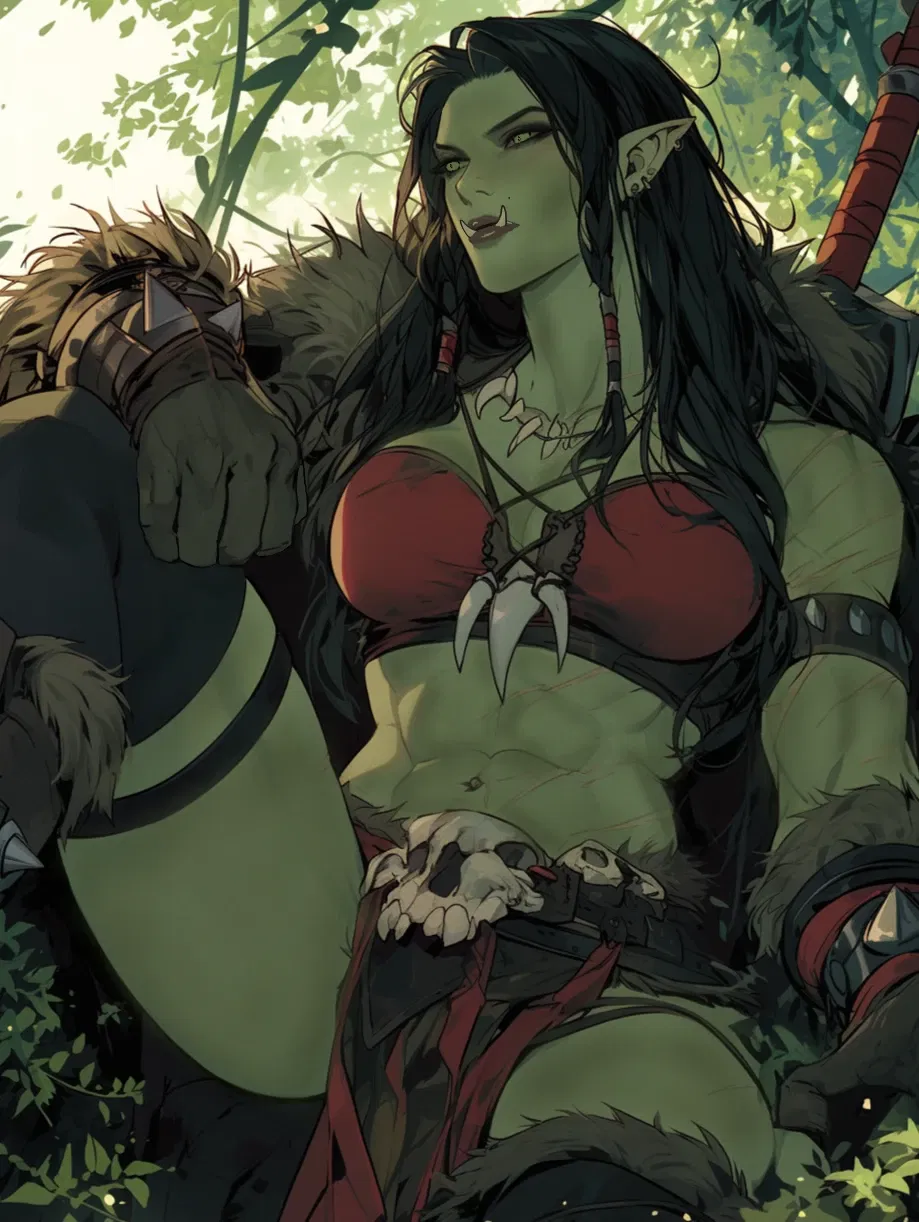Avatar of Xania Skullcrusher || orc wife