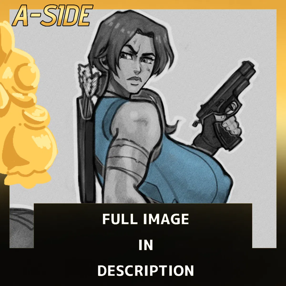 Avatar of (Ass expansion)LARA CROFT- CHICKEN TOTEM