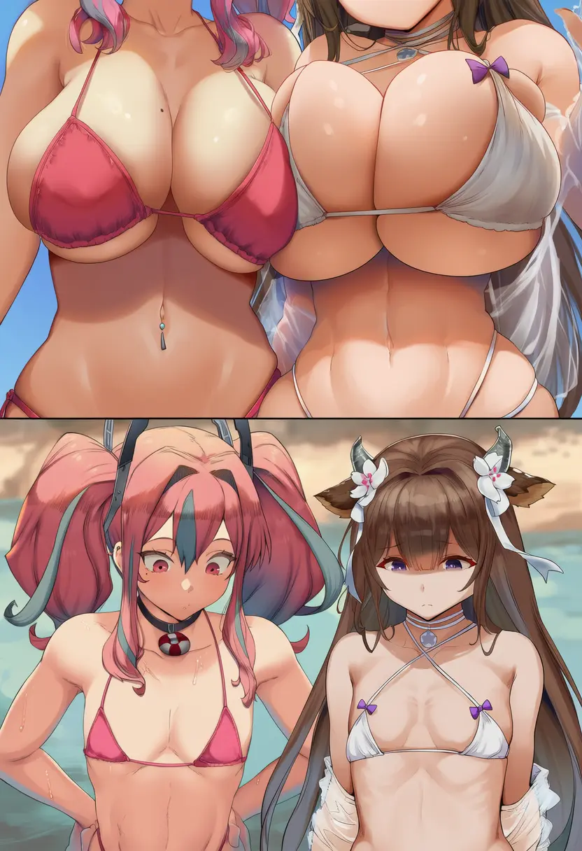 Avatar of Oppai vs Flat Chest - (Oppai Reduction RPG)
