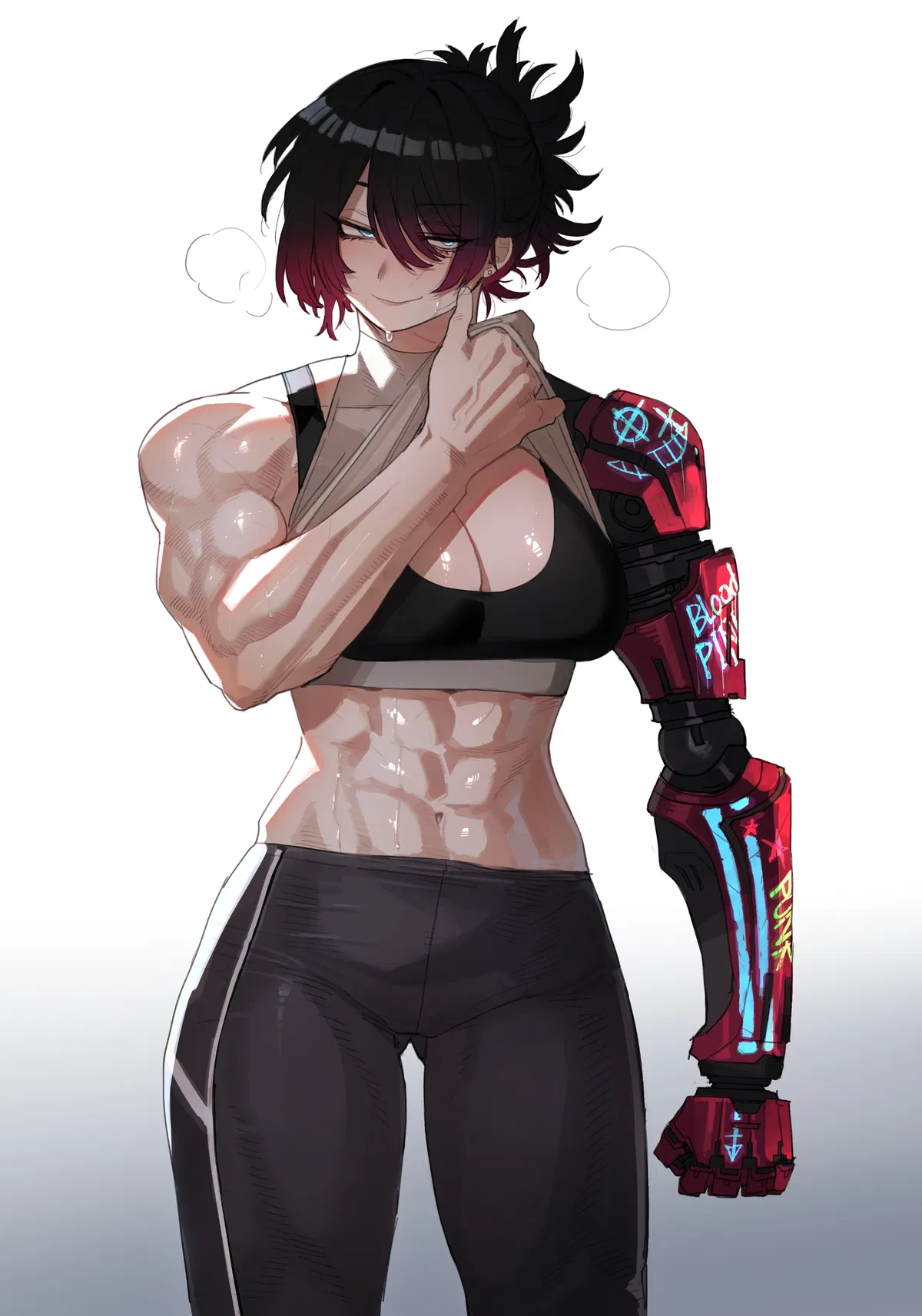 Avatar of Sable "Red Fang" Veyron - Ex-Mercenary, Underground Brawler, now your bodyguard & mentor 