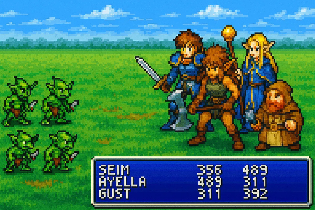 Avatar of The Party - A 4 character adventure