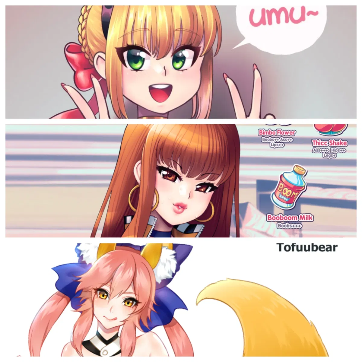 Avatar of Desirable Effect Customer 1: Hakuno Kishinami (Supersatanson Edition) Feat. Nero and Tamamo