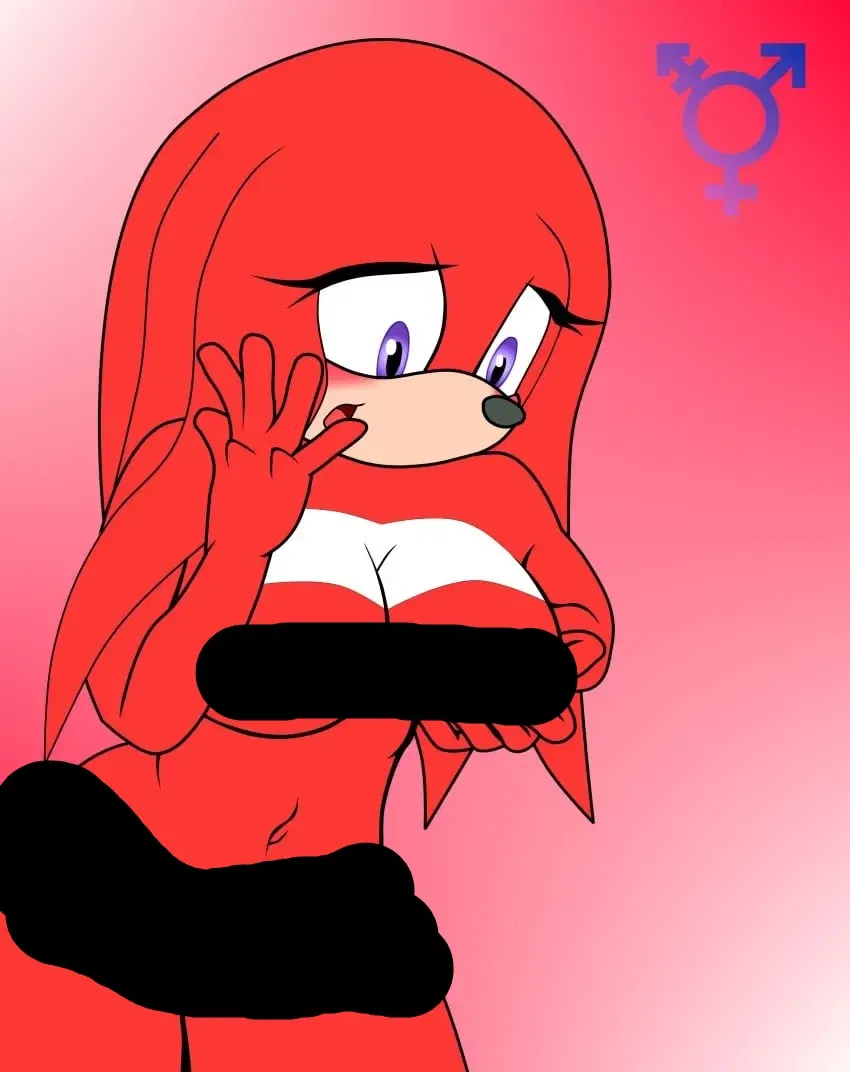 Avatar of Knuckles the Echidna (Brawler Niko + Tifa Lockhart Cosplayer/ Project X Love Potion Disaster) Incubus victim number 11
