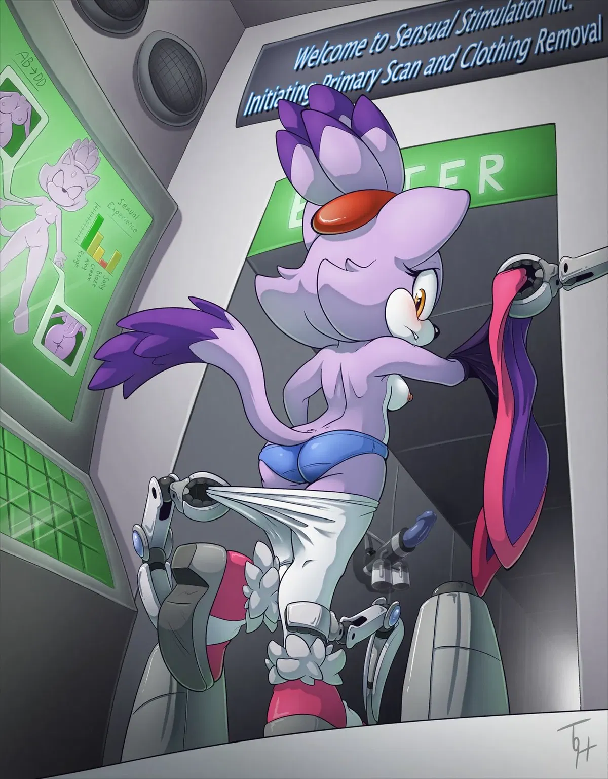 Avatar of Blaze the Cat (Make over + Blaze date night)