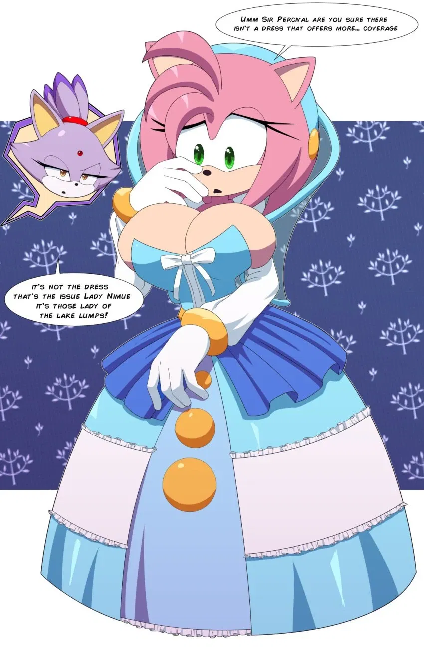 Avatar of Nimue (Alternate Amy Rose/ Lady of the Lake/ Sonic and the Black Knight)