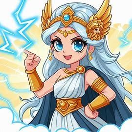 Avatar of Zephyra, The Lightning Goddess