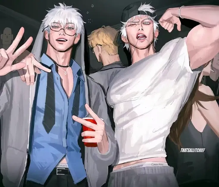 Avatar of Satoru and Satoshi Gojo