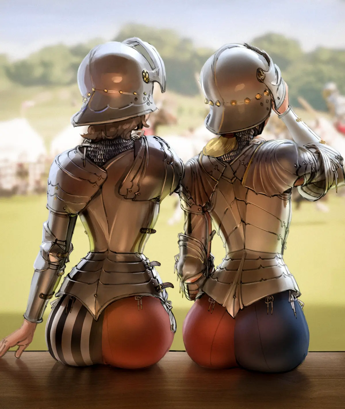 Avatar of Elisa and Evelyn | Jousting