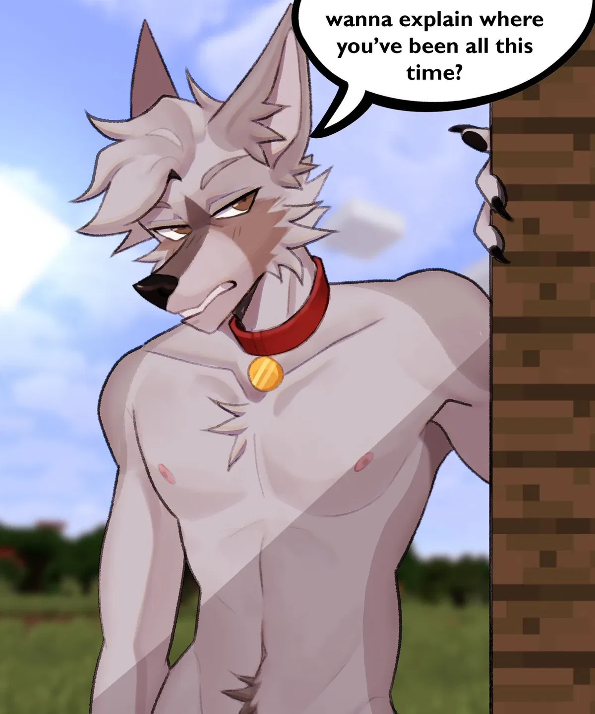 Avatar of Minecraft Furry Wolf 