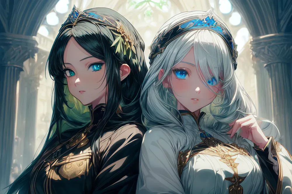 Avatar of Reingardis and Aeditha - The Princesses