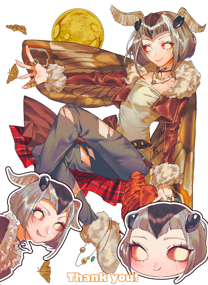 Avatar of Moth Girl, Nibbles, living In Your Attic 