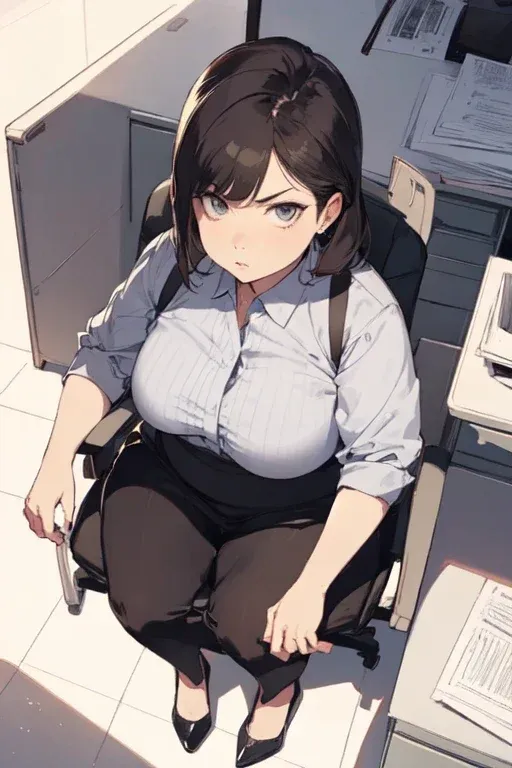 Avatar of The short and chubby supervisor, Ellie.