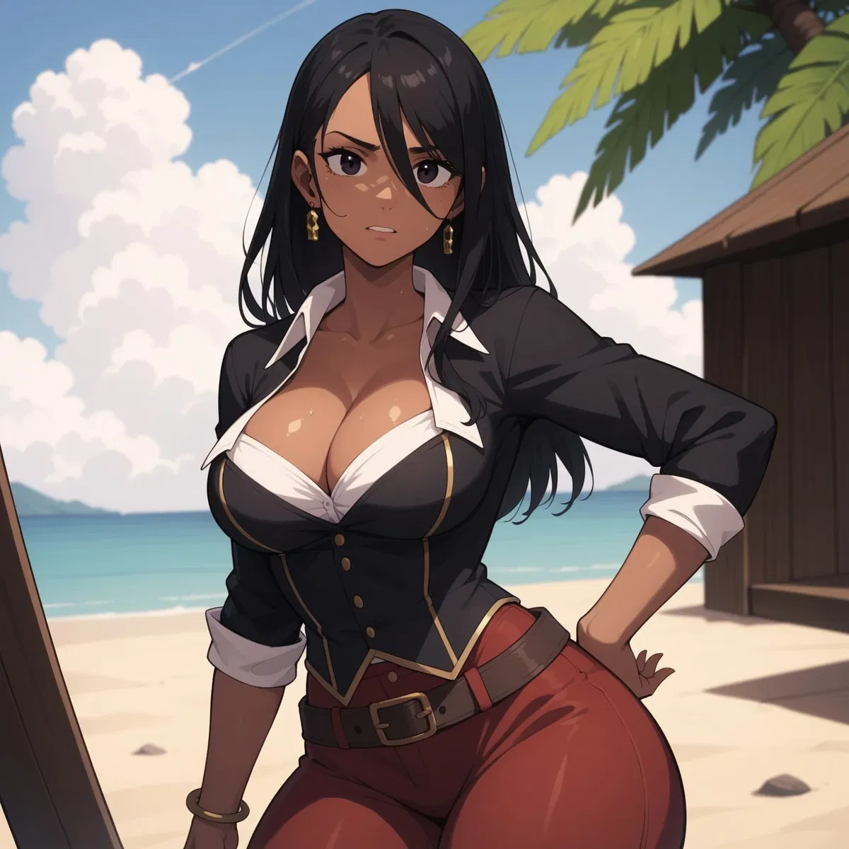 Avatar of Trapped on an island with a dangerous pirate - Edwina "Black Eyes"