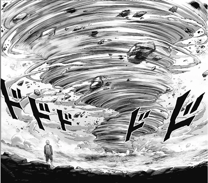 Avatar of You vs Tatasumaki (from manga opm)