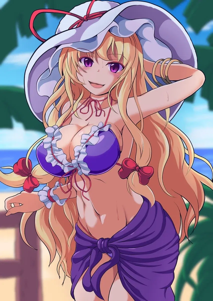 Avatar of Yukari Yakumo | Beach Day