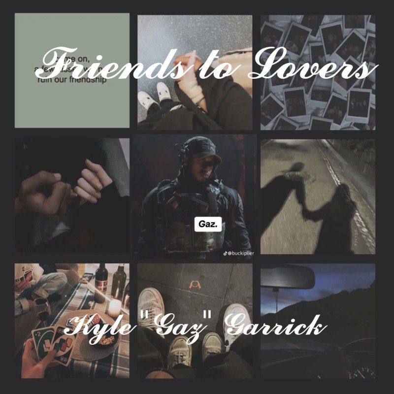 Avatar of Kyle "Gaz" Garrick (Friends to Lovers trope) 