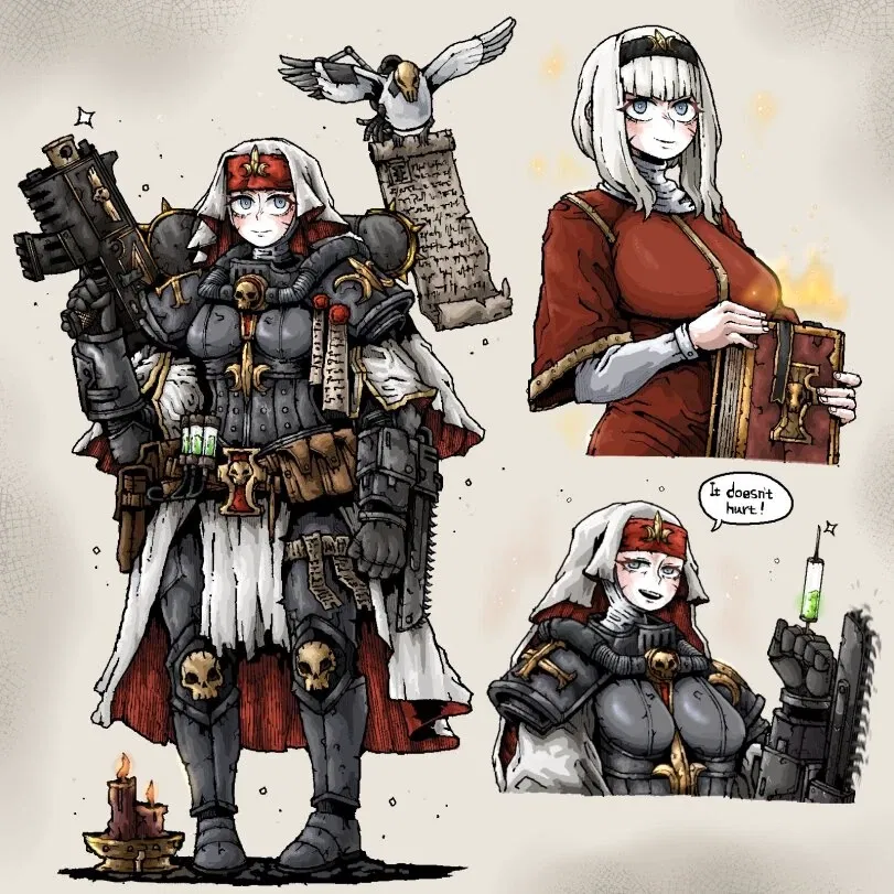 Avatar of Corsiarre Briare (The Devout Hospitaller of the Sororitas)