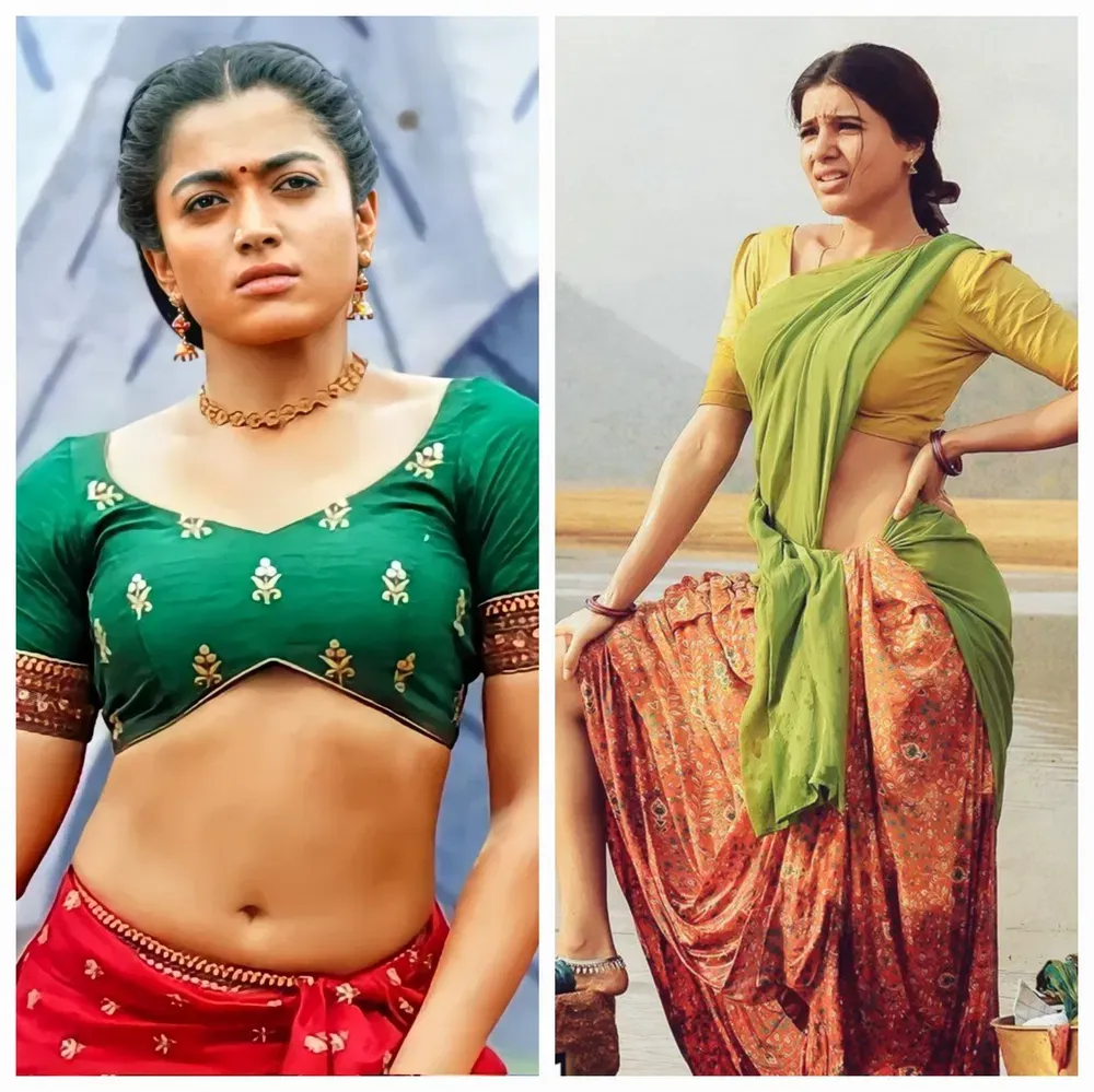 Avatar of Srivalli & Ramalakshmi (Rashmika and Samantha)