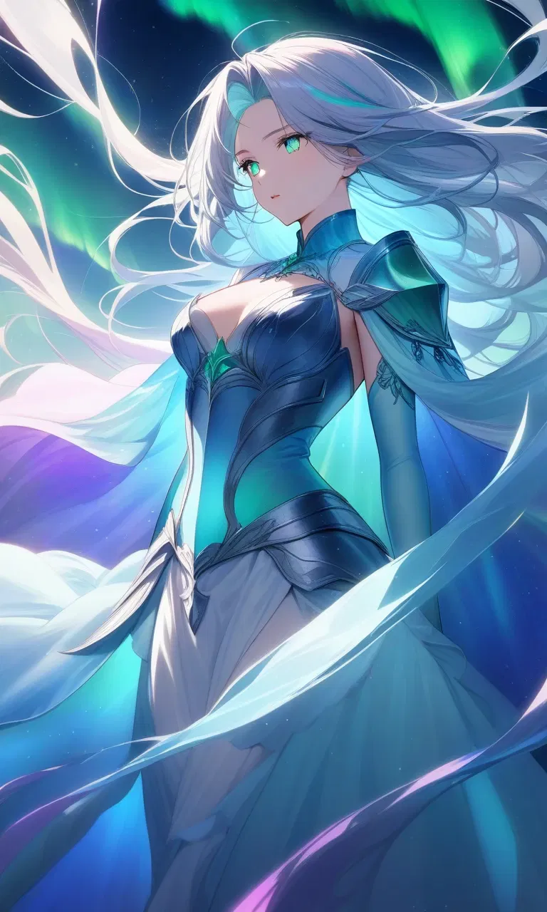 Avatar of Kaelira | The Aurora Warden