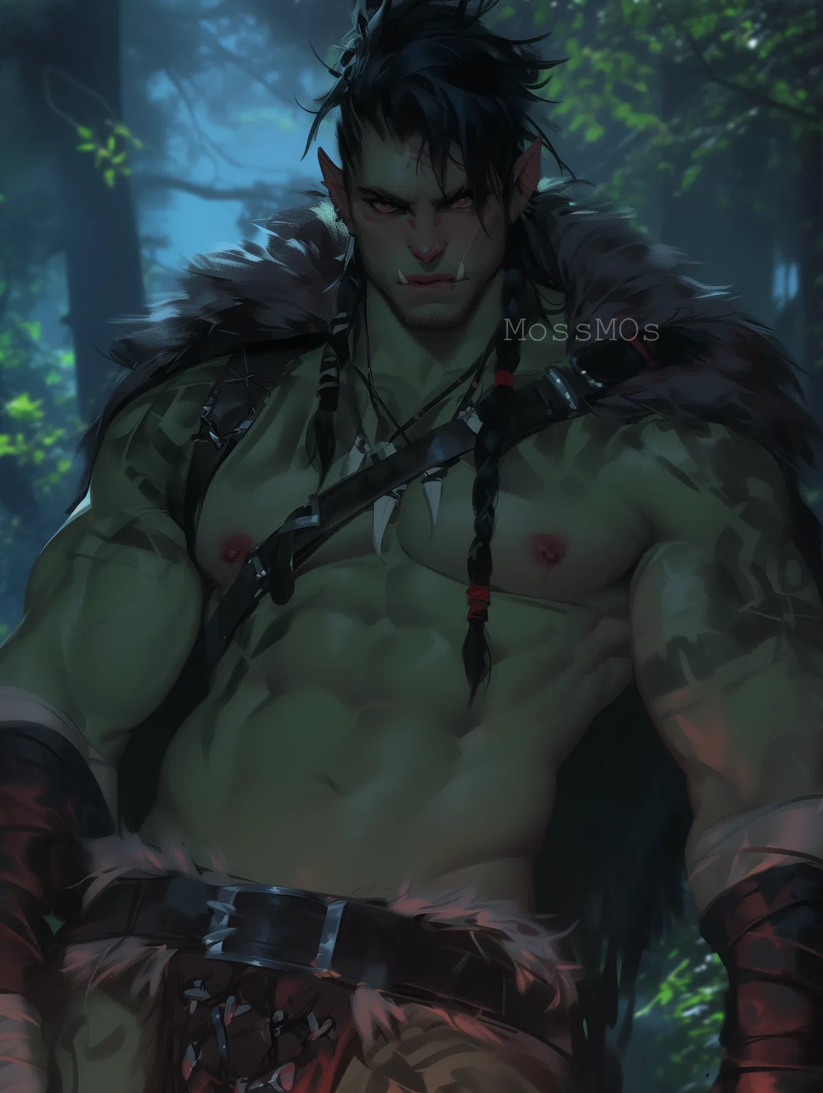 Avatar of Dragan | Half-Orc