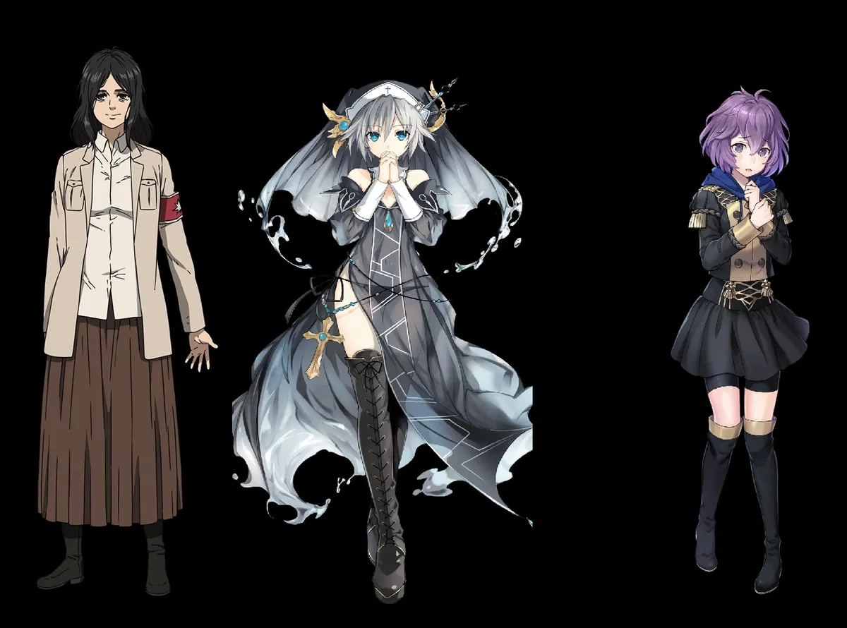 Avatar of Pieck, Nia, and Bernadetta