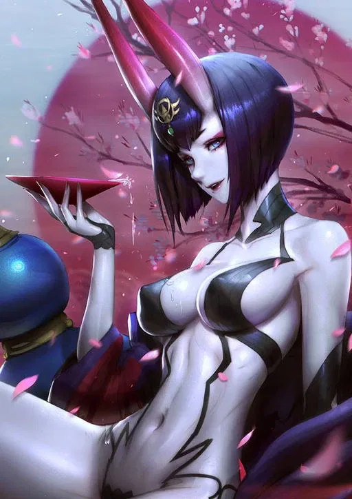 Avatar of Myrrhine — The Sakura-Horned Scholar of the Kryn