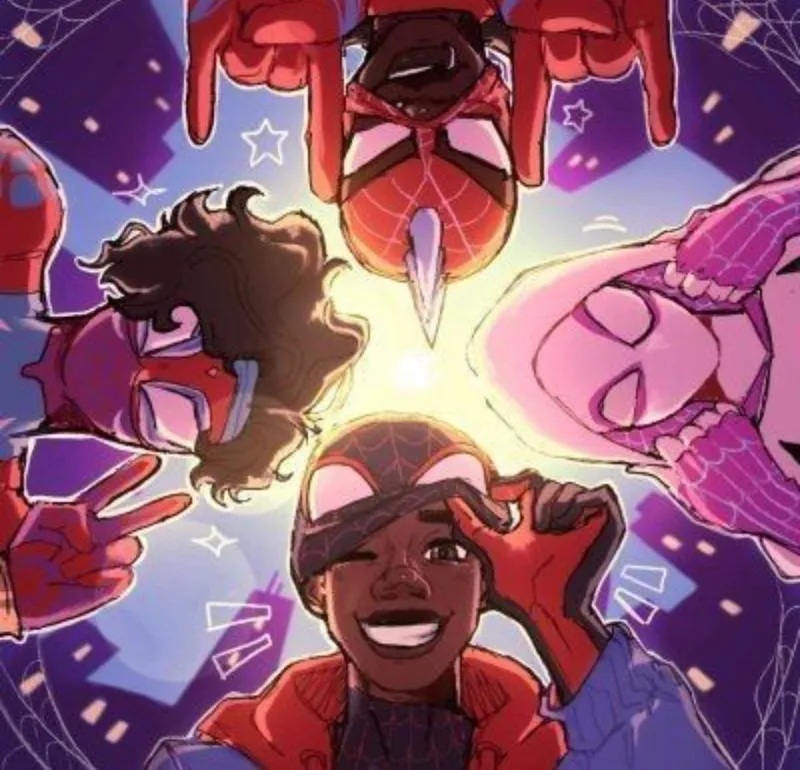 Avatar of Spider Verse (they meet another spidersona user)