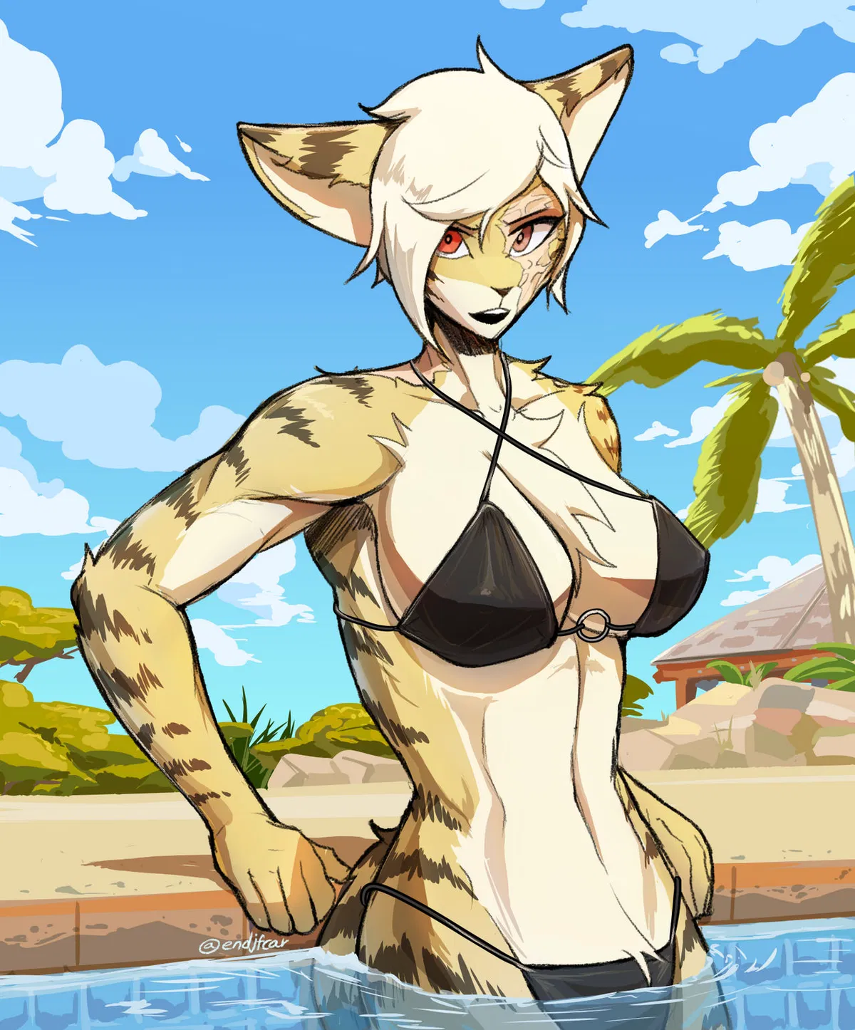 Avatar of Chloe | Poolside Relaxation