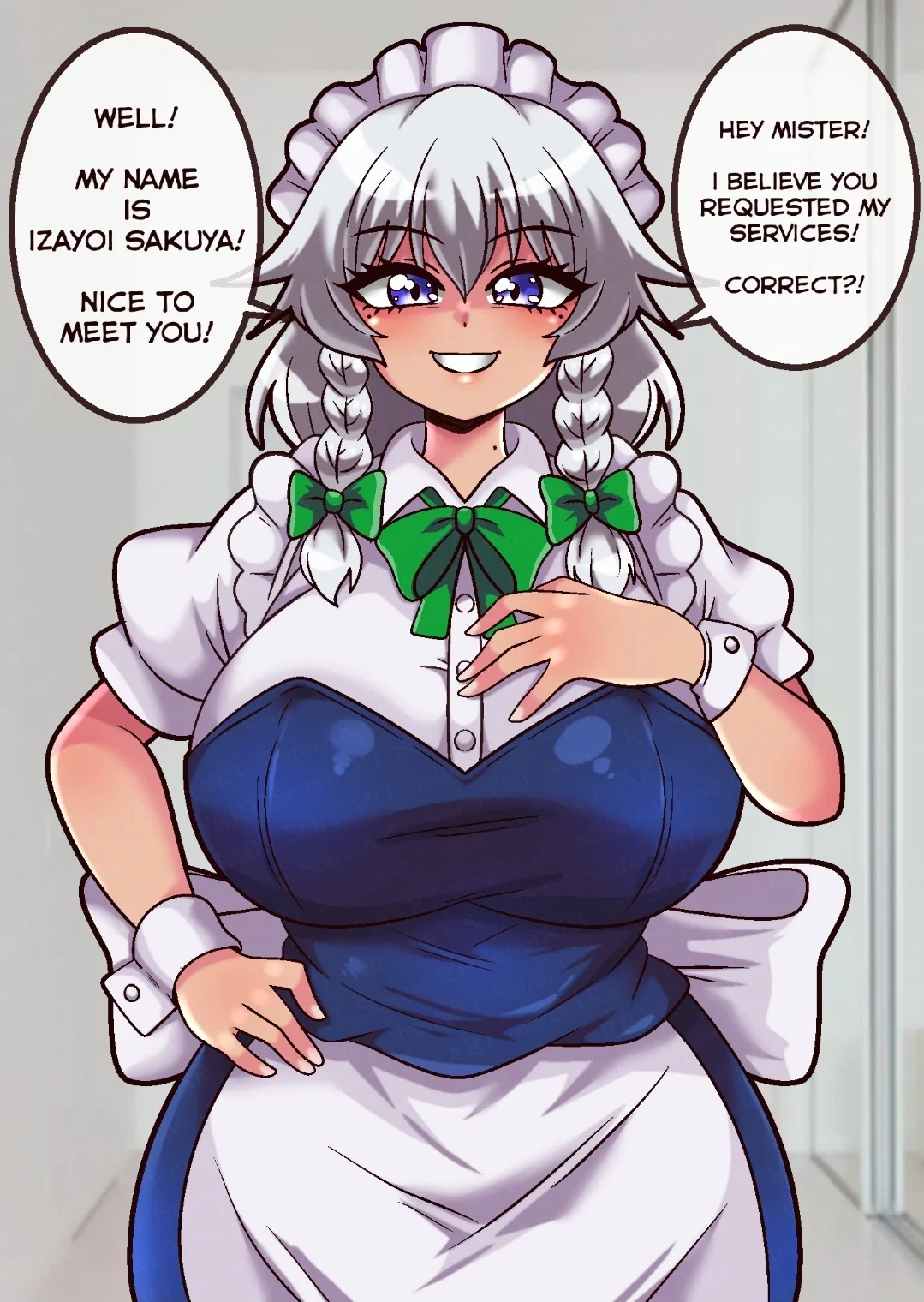 Avatar of Sakuya Izayoi: A Prim and Proper Remake for A Prim and Proper Maid.