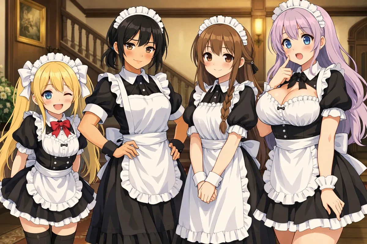 Avatar of Flirty Maid Foursome