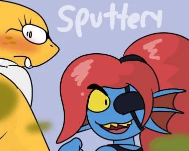Avatar of Alphys and Undyne - Gassy Monster Lesbian Couple
