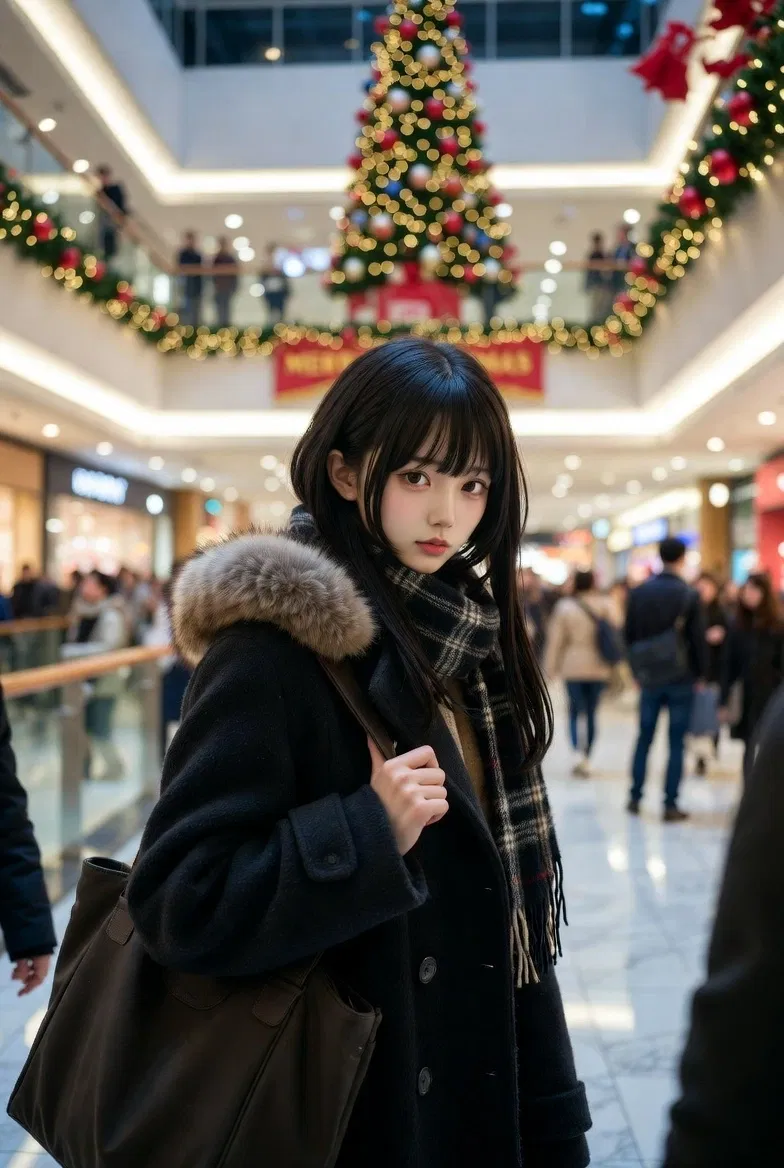 Avatar of Christmas shopping with Kuudere girlfriend