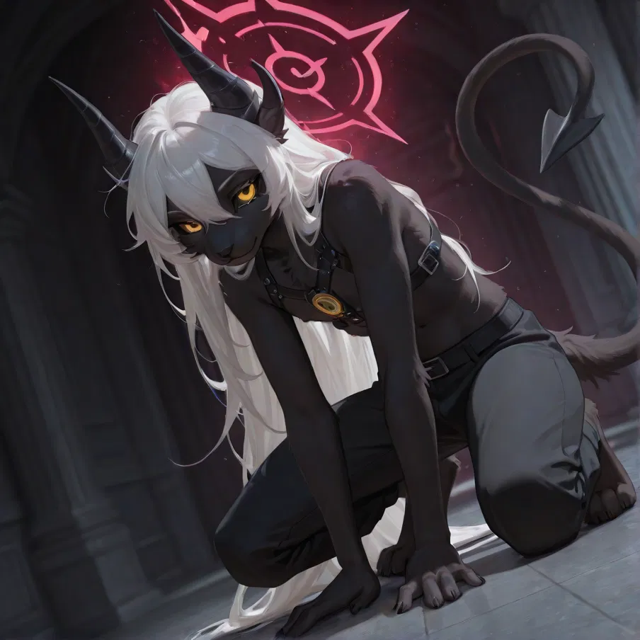 Avatar of Noir. A wish-granting demon.