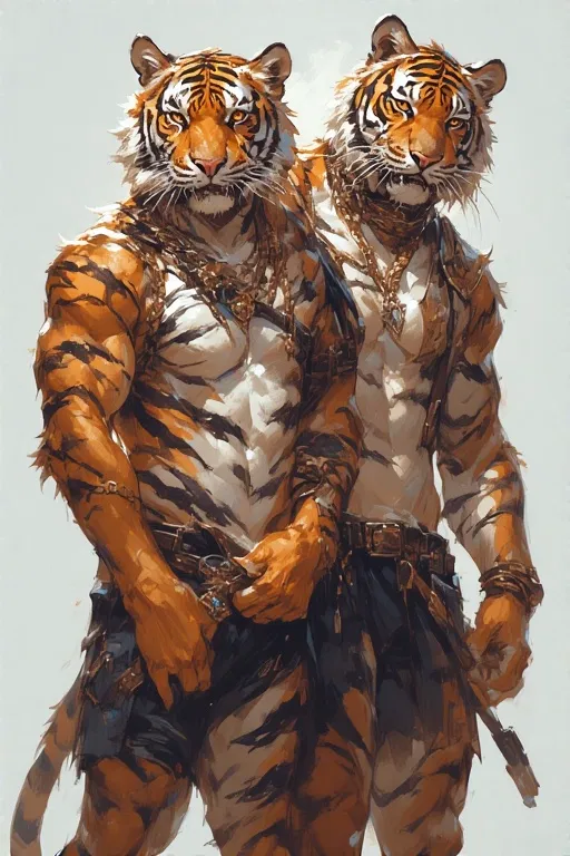 Avatar of Tiger twins | They both like you
