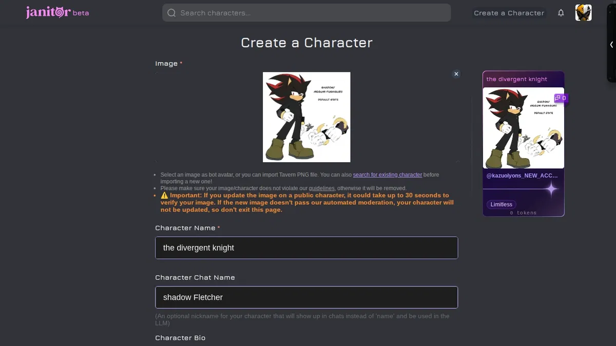 Avatar of y'all finna get shadow fused with megumi  sneaky peaky